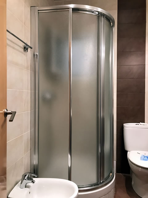 semicircular en cristal carglas