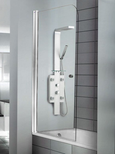 mampara una hoja abatible