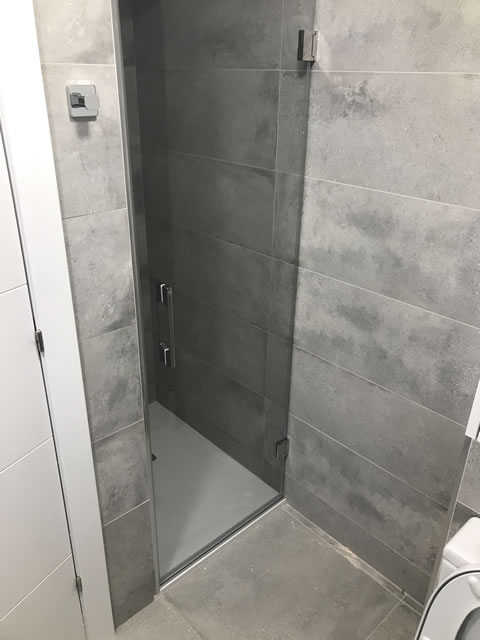 1 hoja abatible vista frontal