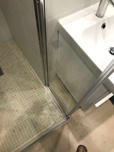 1 hoja abatible y 1 fijo lateral vista arriba