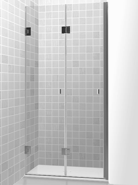 Frontal ducha o bañera 2 hojas plegables