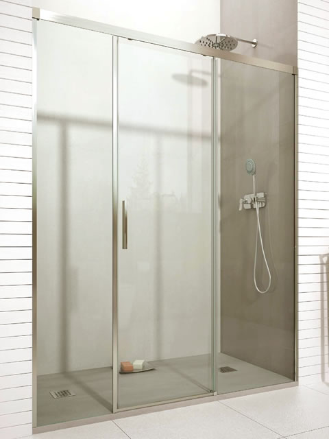 Mampara frontal montada