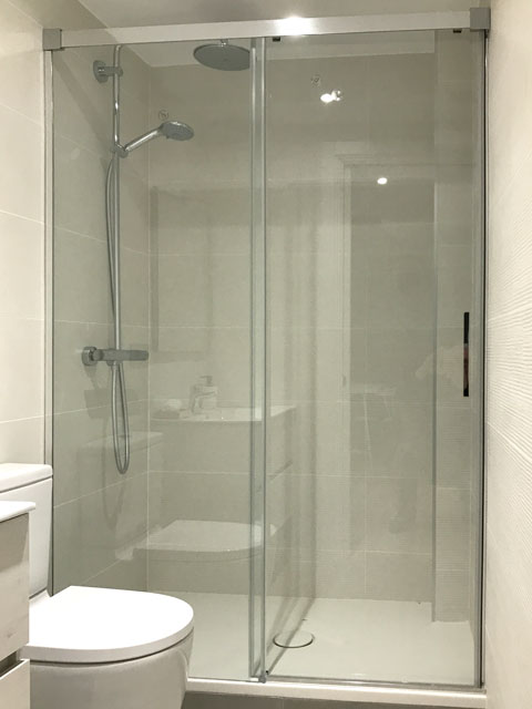 1 fijo + 1 puerta recién montada